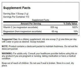 Emballage de Swanson Magnésium Ascorbate 160g