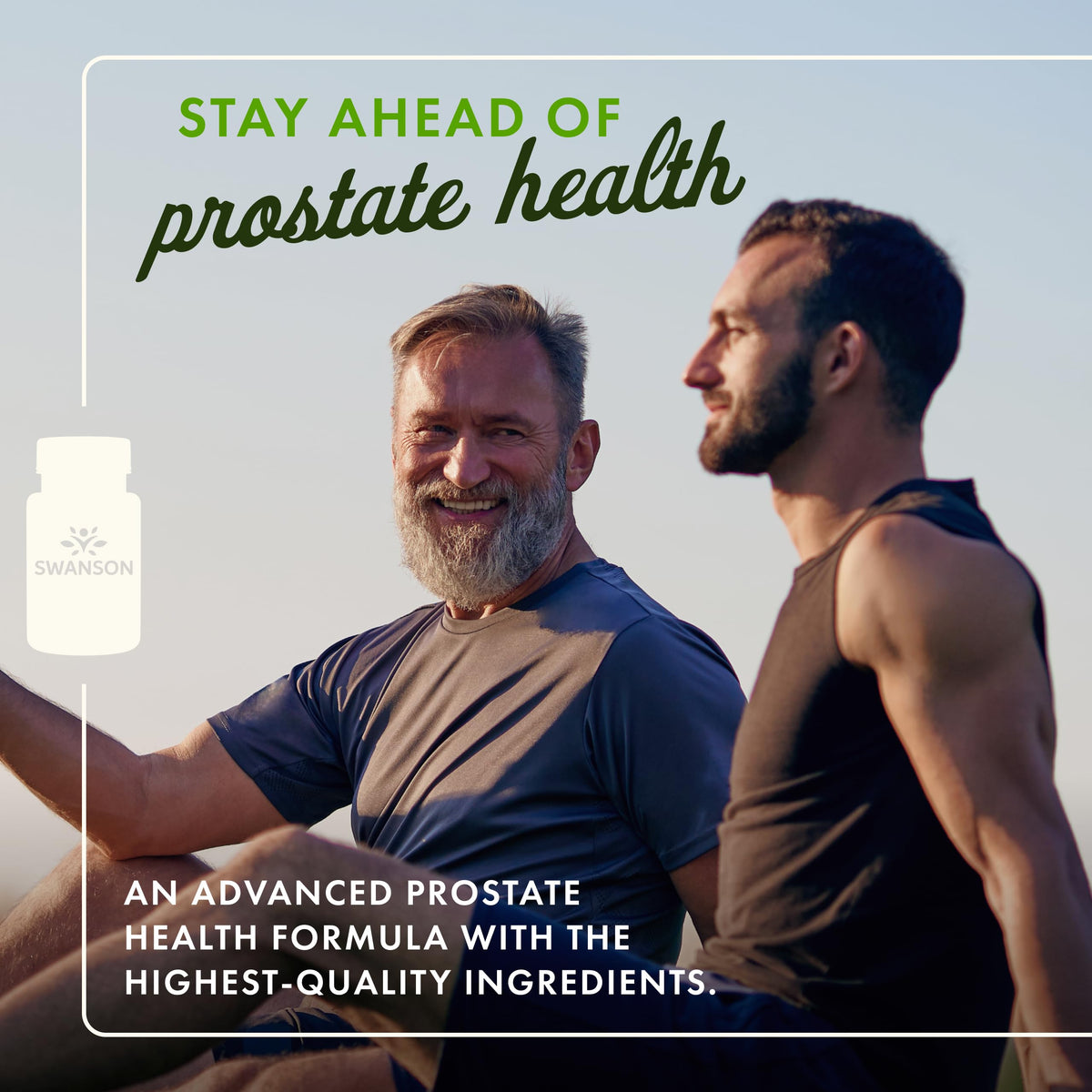 Emballage de Swanson Prostate Essentials Plus, côté
