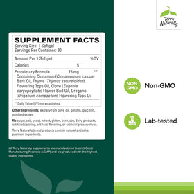 Emballage de Terry Naturally Bacteril avec capsules