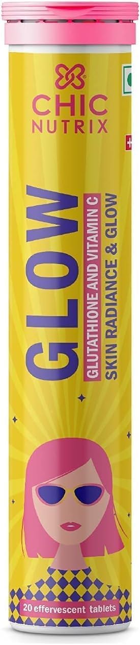 Emballage de THRU Glow avec Glutathion et Vitamine C