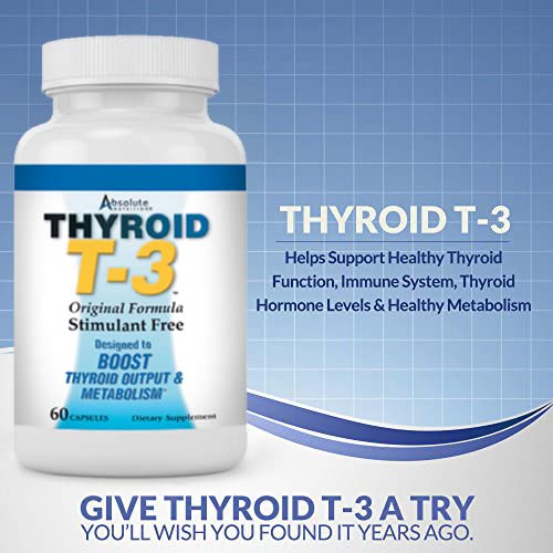 Emballage de Thyroid T3 d'Absolute Nutrition