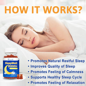 Emballage de Vazatisi Gummy de Sommeil, côté