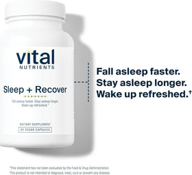Emballage de Vital Nutrients Complément Alimentaire Sommeil + Récupération