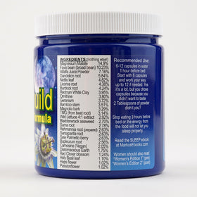 Emballage de Wild Force Night Rebuild Capsules 322g