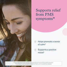 Emballage de Youtheory Confort PMS avec informations sur le produit