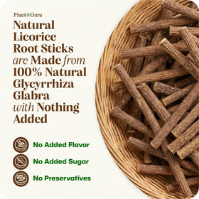 Emballage des bâtons de réglisse Plant Guru, 113g