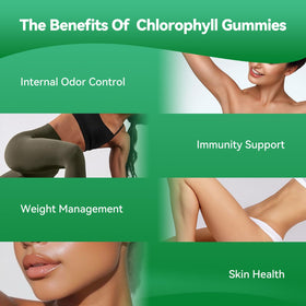 Emballage des bonbons à la chlorophylle Babivek 60 gummies