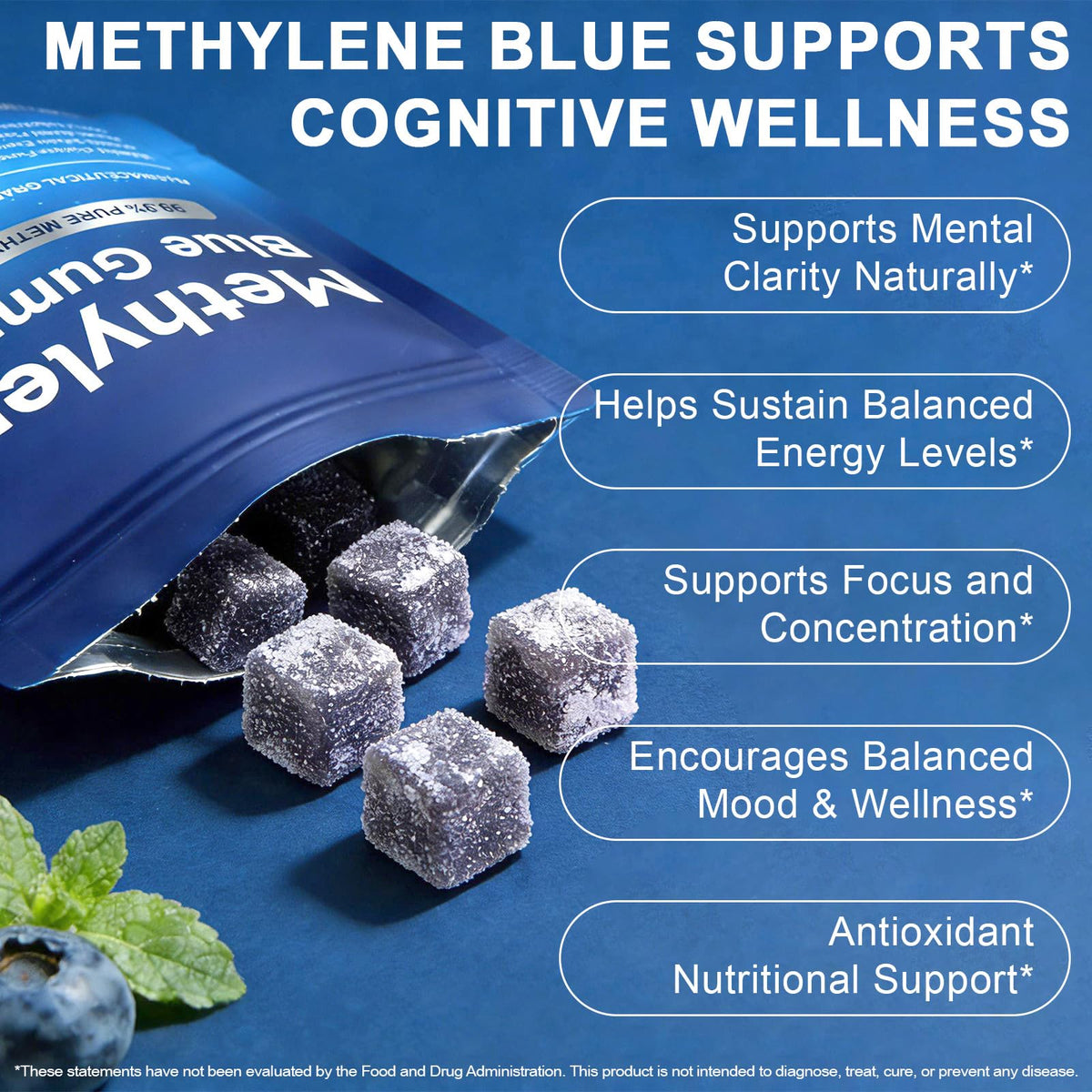 Emballage des bonbons Methylene Blue ECHTEYUN