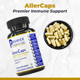 Emballage des capsules AllerCaps de Premier Research Labs