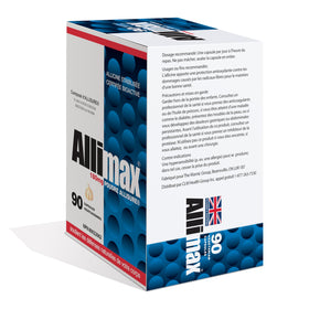 Emballage des capsules ALLIMAX avec informations nutritionnelles