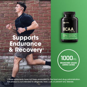 Emballage des capsules BCAA Optimum Nutrition