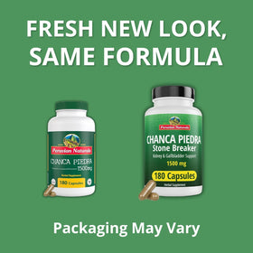 Emballage des capsules Chanca Piedra de Peruvian Naturals