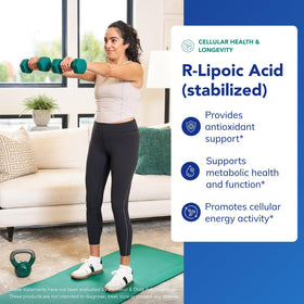 Emballage des capsules d'acide R-lipoïque de Pure Encapsulations