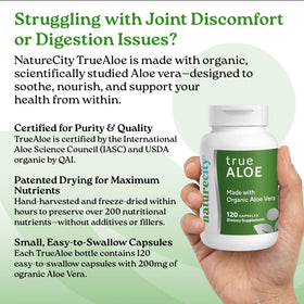 Emballage des capsules d'Aloe Vera Bio NatureCity