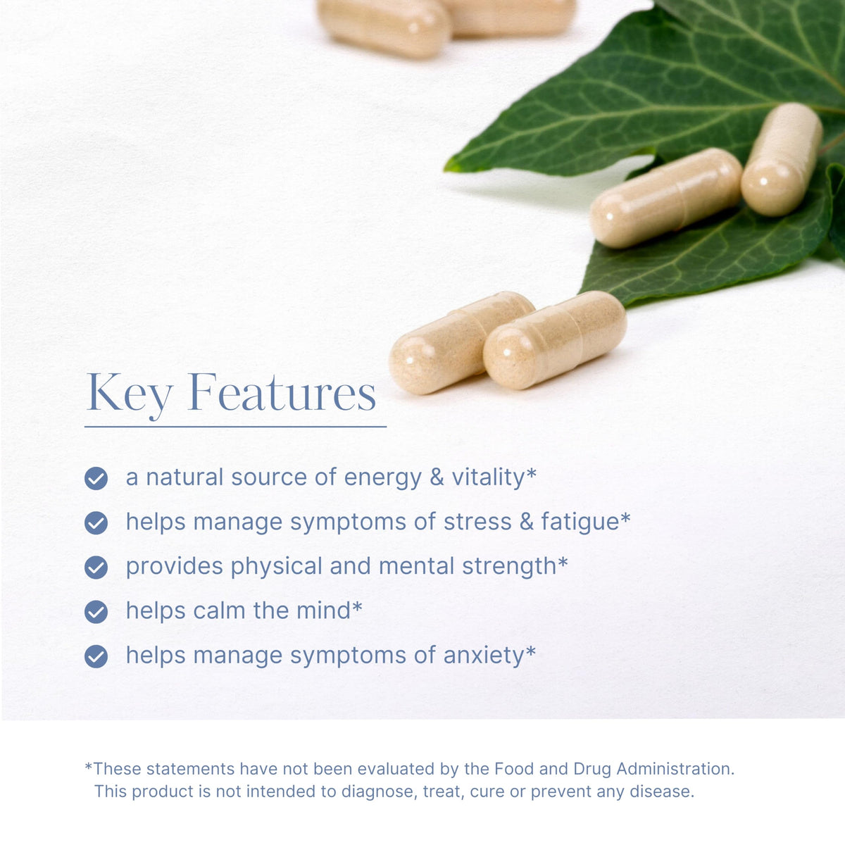 Emballage des capsules d'Ashwagandha AKSHAR