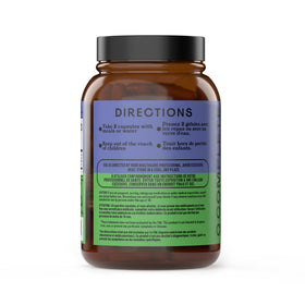 Emballage des capsules d'Ashwagandha Bio 500mg, côté