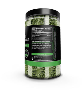 Emballage des capsules d'extrait de brocoli PURE ORIGINAL INGREDIENTS