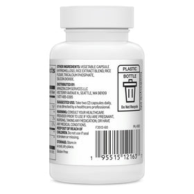 Emballage des capsules d'extrait de canneberge Basics, vue arrière