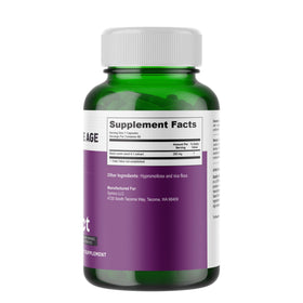 Emballage des capsules d'extrait de graines noires bio INFINITE AGE