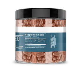Emballage des capsules d'extrait de pépin de raisin Earthborn Elements