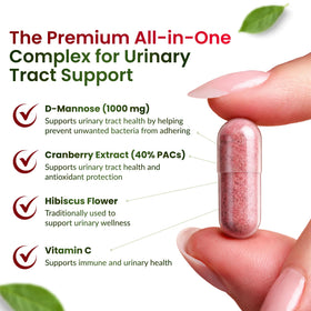 Emballage des capsules D-Mannose 1000mg de ForestLeaf