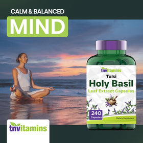 Emballage des capsules de Basilic Sacré tnvitamins