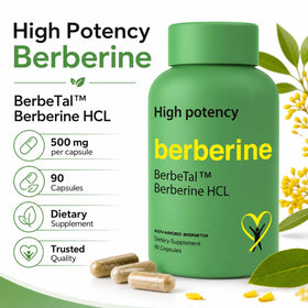 Emballage des capsules de Berbérine Advanced Bionetix