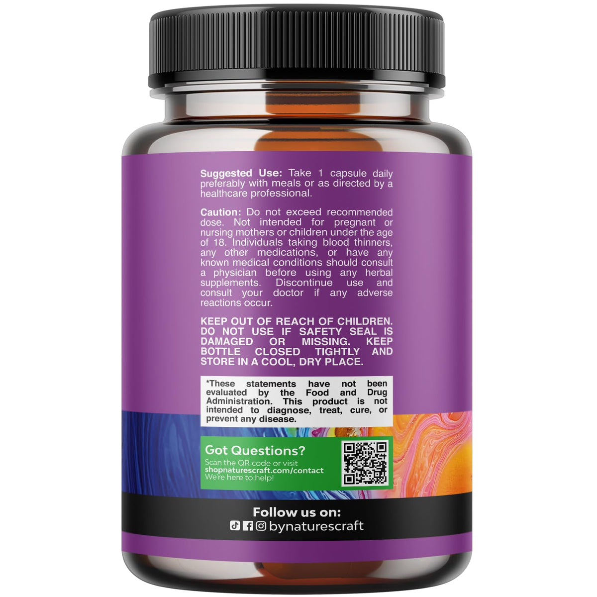 Emballage des capsules de Berbérine GLP-1 Natures Craft