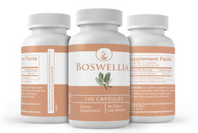 Emballage des capsules de Boswellia PURE ORIGINAL INGREDIENTS