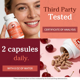 Emballage des Capsules de Cerise Acide Tartrique B BEWORTHS