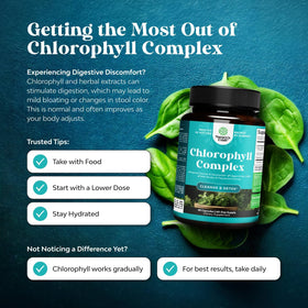 Emballage des capsules de chlorophylle Natures Craft