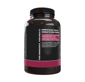 Emballage des Capsules de Citrate de Calcium Pure Original Ingredients