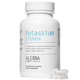 Emballage des capsules de citrate de potassium Alerna