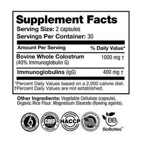 Emballage des capsules de colostrum bovin FEEL GOOD