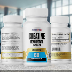 Emballage des capsules de créatine MetpharmUSA