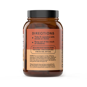 Emballage des capsules de Curcuma Bio 600mg Complete Natural Products
