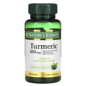 Emballage des capsules de Curcuma Nature's Bounty