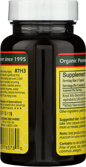 Emballage des capsules de gelée royale YS Organic