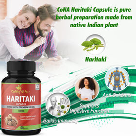 Emballage des capsules de Haritaki Bio Cona Nature