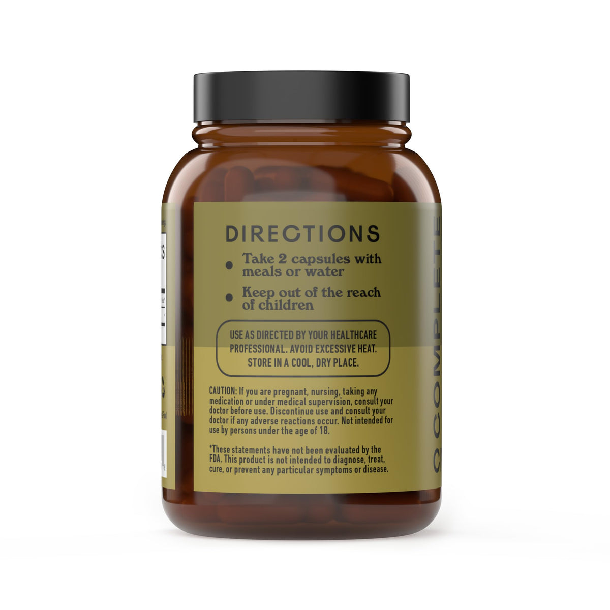 Emballage des capsules de Kelp Marin Islandais 600mg