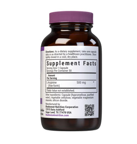 Emballage des capsules de L-Arginine 500 mg BlueBonnet