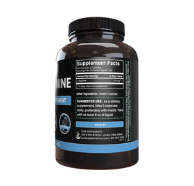 Emballage des capsules de L-Arginine PURE ORIGINAL INGREDIENTS