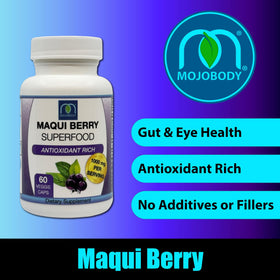 Emballage des capsules de Maqui Berry MOJObody