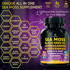 Emballage des capsules de mousse de mer LetaGreen