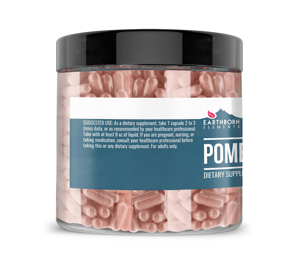 Emballage des capsules de Pommegrenade Earthborn Elements