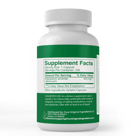 Emballage des capsules de Prêle PURE ORIGINAL INGREDIENTS