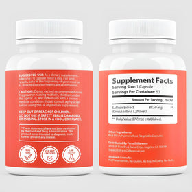 Emballage des capsules de safran Farm Difference