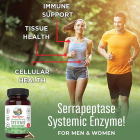 Emballage des capsules de Serrapeptase MARYRUTH'S