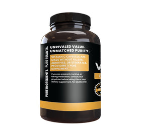 Emballage des capsules de vitamine C PURE ORIGINAL INGREDIENTS