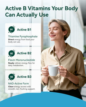 Emballage des capsules de vitamines B Inner Brightness